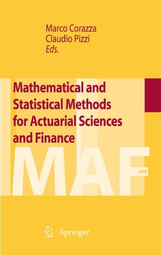 Rich Results on Google's SERP when searching for 'Mathematical and Statistical Methods for Actuarial Sciences and Finance'